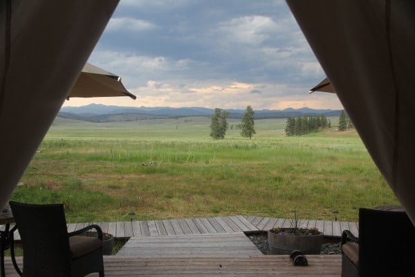 Glamping at Paws Up Resort in Montana…a great luxury camping getaway