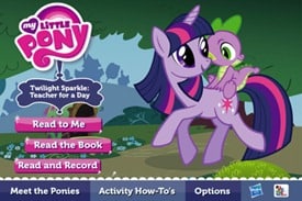 Great App for Beginning Readers–My Little Pony