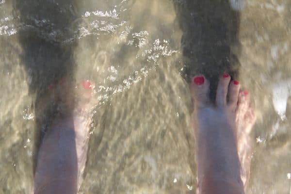Toes in the Sand #WordlessWednesday