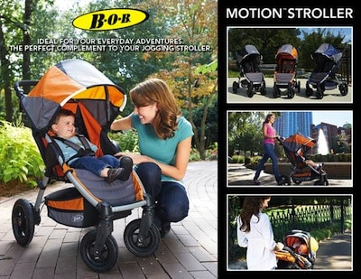 BOB Strollers Go Four-Wheeling
