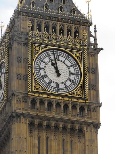 Big Ben Clock in London 