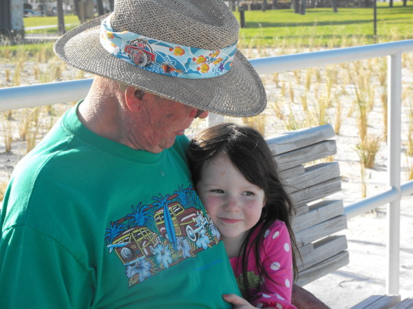 My dad and daughter. This was taken six months before we lost him.