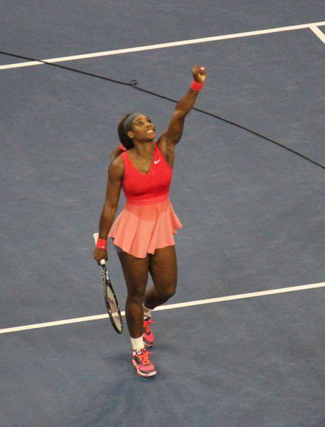 Serena Williams Victory Wave