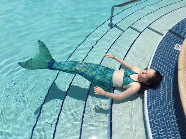 mermaid relaxing