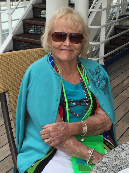 mom on a cruise