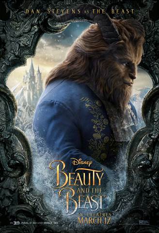 Dan Stevens as Beast from Beauty and the Beast
